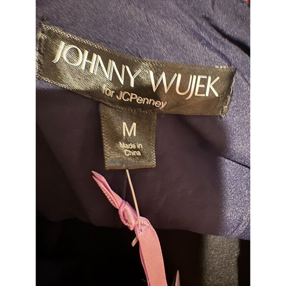 Johnny Wujek JCPenney Sequin Plaid Blazer Size M NWT Holiday Sparkle Jacket - Picture 5 of 15